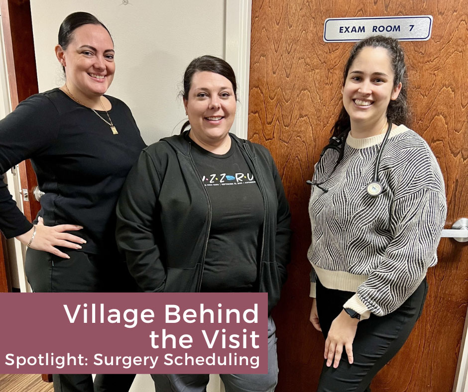 Surgery scheduling of Covington Women's Health