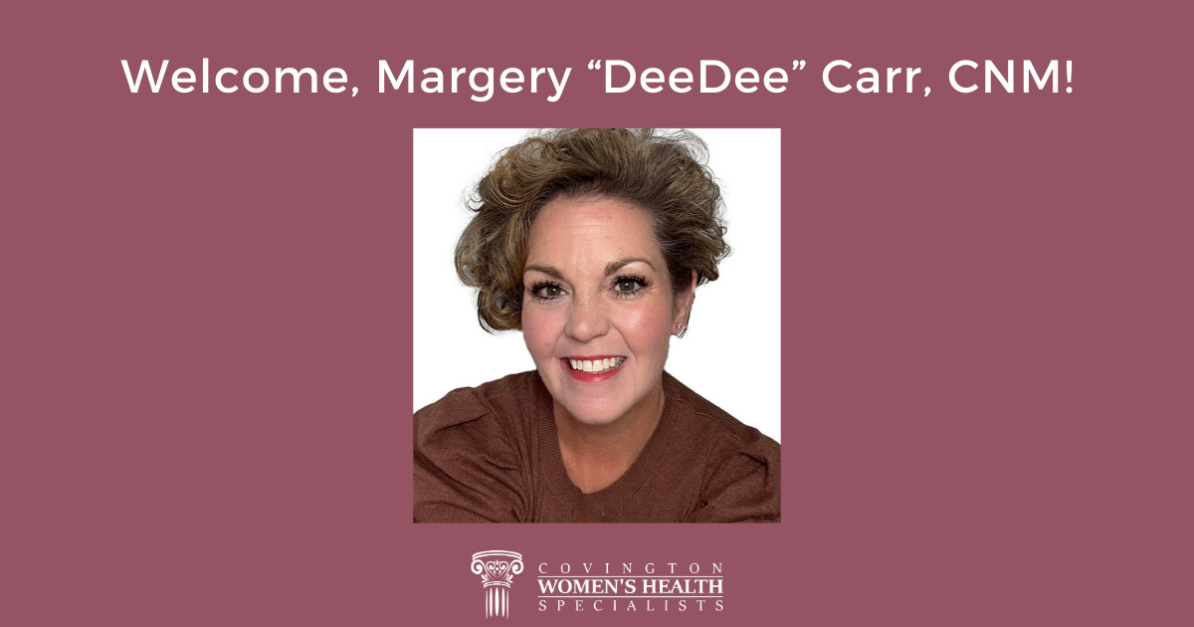 Headshot of Margery “DeeDee” Carr, CNM, certified nurse midwife at Covington Women's Health Specialists