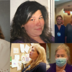 Susann Whittle, RN, labor and delivery nurse in Covington, GA, shown in photos from her 30+ year nursing career