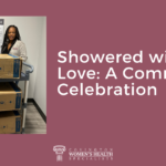 Covington Women’s Health Specialists team members pose with donated 4-in-1 bassinets during the Postpartum Warriors 3rd Annual Community Baby Shower in Covington, Georgia.